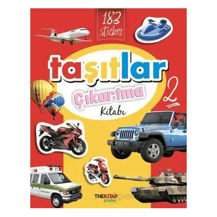 Taşıtlar Çıkartma Kitabı - 2 - Kolektif - The Kitap Çocuk