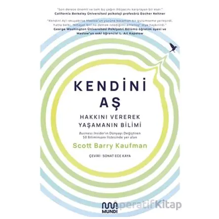 Kendini Aş - Scott Barry Kaufman - Mundi