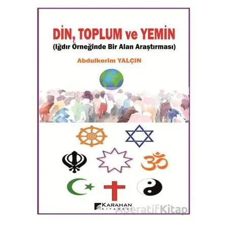 Din Toplum ve Yemin - Abdulkerim Yalçın - Karahan Kitabevi
