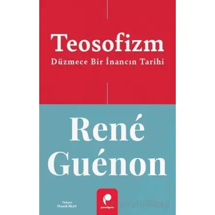 Teosofizm - Rene Guenon - Paradigma Yayıncılık