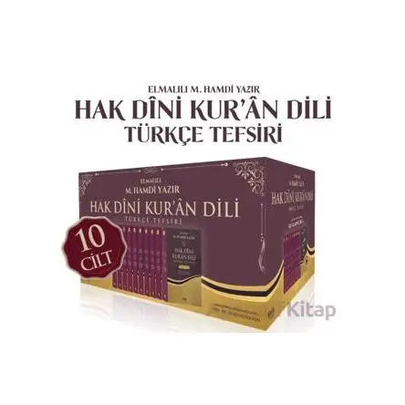 Hak Dini Kuran Dili Türkçe Tefsiri - 10 Cilt - Elmalılı Muhammed Hamdi Yazır - Çelik Yayınevi