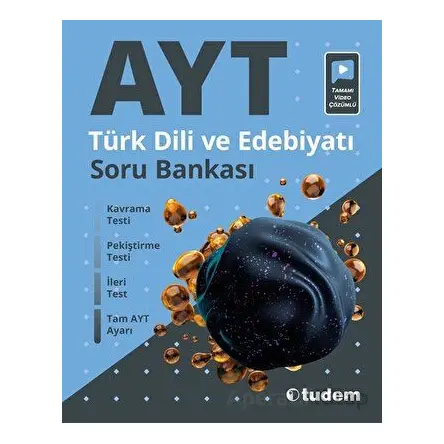 AYT Türk Dili ve Edebiyatı Soru Bankası (Kampanyalı) Tudem Yayınları