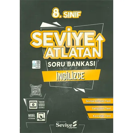 8.Sınıf İngilizce Soru Bankası (Kampanyalı) Seviye Yayınları