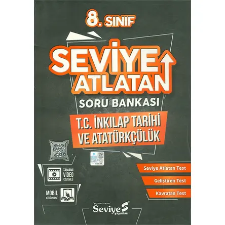 8.Sınıf T.C. İnkılap Tarihi ve Atatürkçülük Soru Bankası (Kampanyalı) Seviye Yayınları