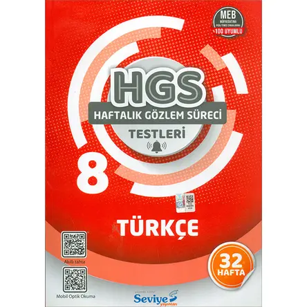8.Sınıf Türkçe Testleri (Kampanyalı) Seviye Yayınları
