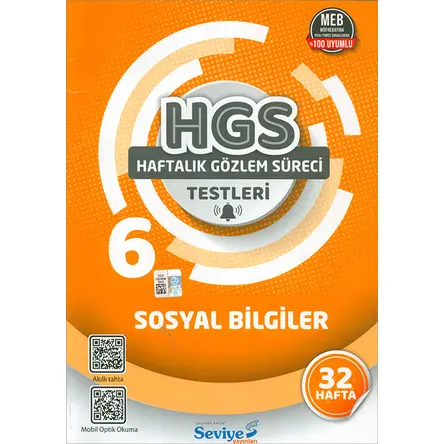 6.Sınıf Sosyal Bilgiler Testleri (Kampanyalı) Seviye Yayınları