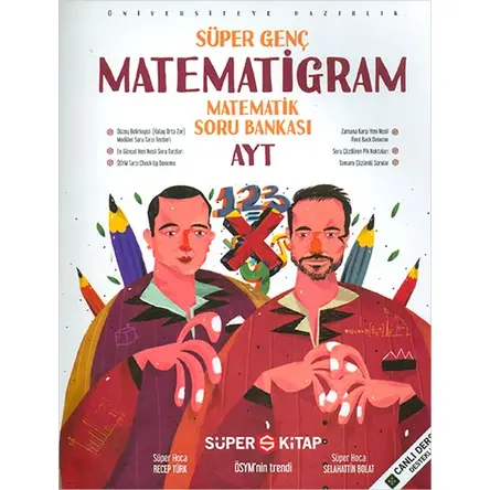 AYT Matematik Süper Genç Matematigram Soru Bankası Süper Kitap