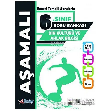 6.Sınıf Aşamalı Din Kültürü ve Ahlak Bilgisi Soru Bankası (Kampanyalı) Berkay Yayıncılık