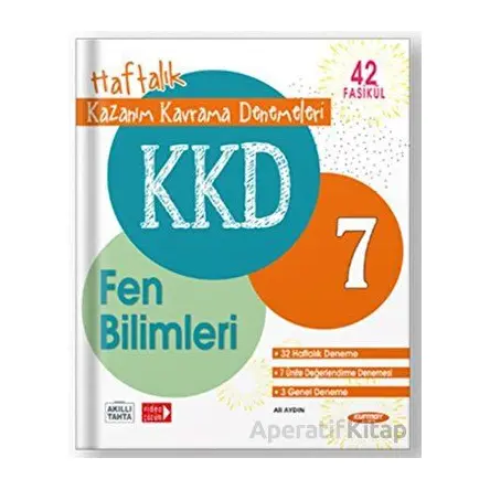 7.Sınıf Fen Bilimleri KKD Haftalık Kazanım Kavrama Denemeleri (Kampanyalı) Kurmay ELT