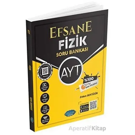 AYT Fizik Soru Bankası (Kampanyalı) Efsane Yayınları