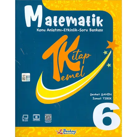 6.Sınıf Matematik Temel Kitap (Kampanyalı) Berkay Yayıncılık