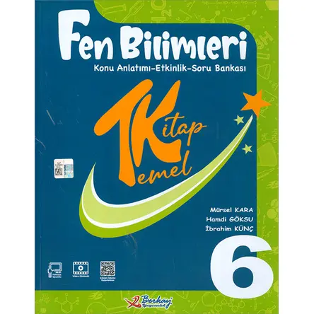 6.Sınıf Fen Bilimleri Temel Kitap (Kampanyalı) Berkay Yayıncılık
