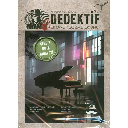 Sessiz Nota Cinayeti - Dedektif Cinayet Çözme Oyunu