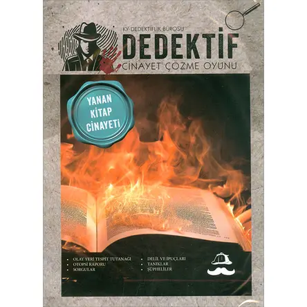 Yanan Kitap Cinayeti - Dedektif Cinayet Çözme Oyunu