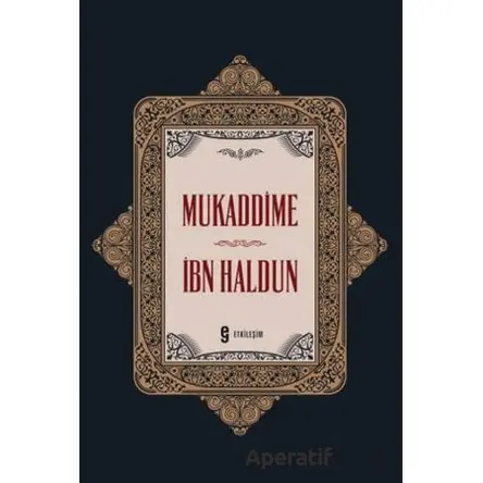 Mukaddime - İbn Haldun - Etkileşim Yayınları