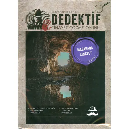 Mağarada Cinayet - Dedektif Cinayet Çözme Oyunu
