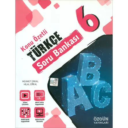6.Sınıf Türkçe Konu Özetli Soru Bankası (Kampanyalı) Özgün Yayınları