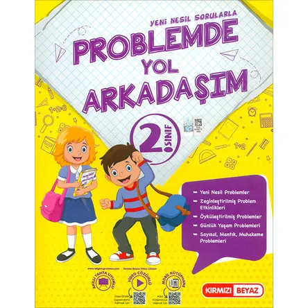 2. Sınıf Problemde Yol Arkadaşım (Kampanyalı) Kırmızı Beyaz Yayınları