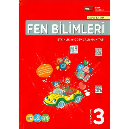 3. Sınıf Fen Bilimleri Etkinlik ve Ödev Çalışma Kitabı (Kampanyalı) Soru Bankası Merkezi