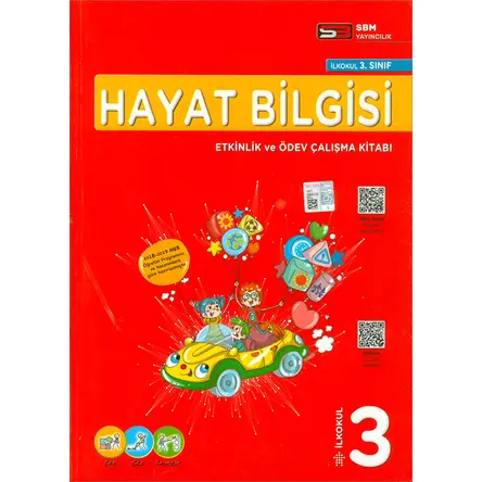 3.Sınıf Hayat Bilgisi Etkinlik ve Ödev Çalışma Kitabı (Kampanyalı) Soru Bankası Merkezi
