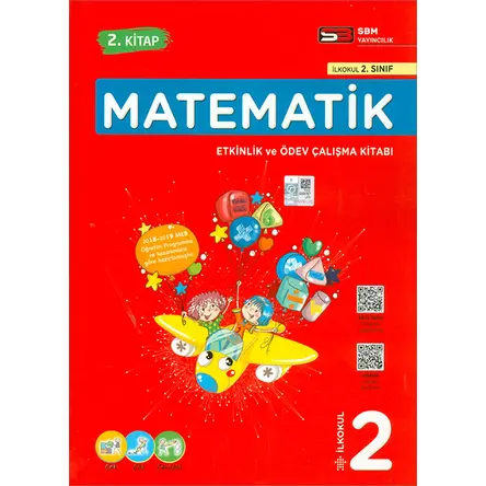 2. Sınıf Matematik Etkinlik ve Ödev Çalışma Kitabı 2. Kitap (Kampanyalı) Soru Bankası Merkezi