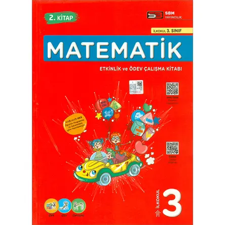 3. Sınıf Matematik Etkinlik ve Ödev Çalışma Kitabı 2 (Kampanyalı) Soru Bankası Merkezi