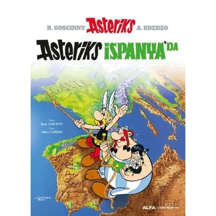 Asteriks İspanya’da - Rene Goscinny - Alfa Yayınları