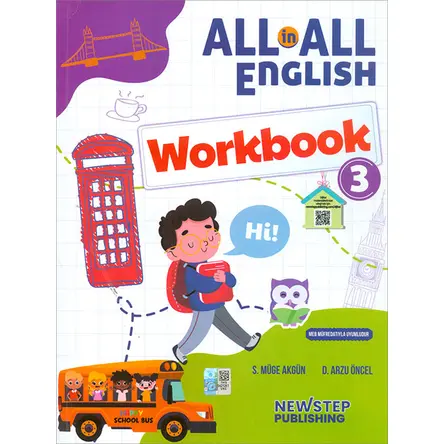 3.Sınıf All In All English Workbook 3