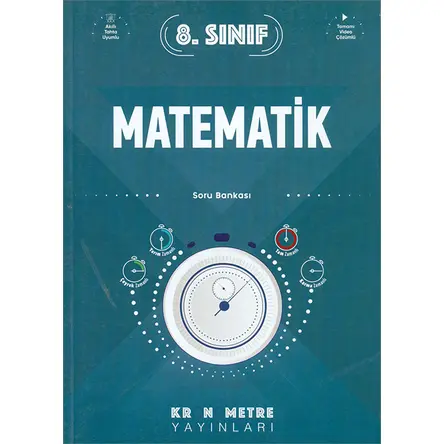 8.Sınıf Matematik Soru Bankası (Kampanyalı) Kronometre Yayınları