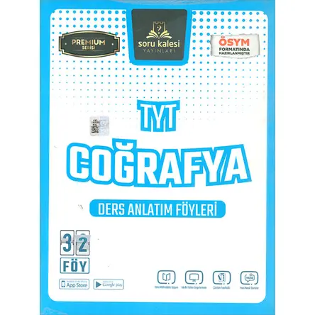 TYT Coğrafya Ders Anlatım Föyleri (Kampanyalı) Soru Kalesi