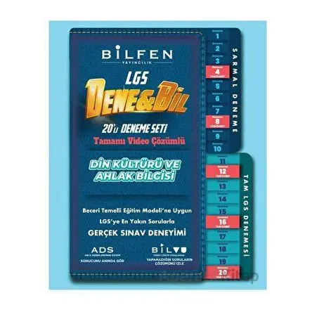 8.Sınıf Denebil Din Kültürü 20li Deneme Seti (Kampanyalı) Bilfen Yayıncılık