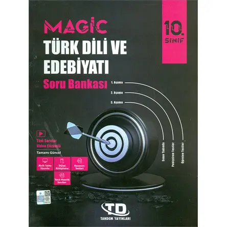10 Sınıf Magic Türk Dili Edebiyatı Soru Bankası (Kampanyalı) Tandem Yayınları