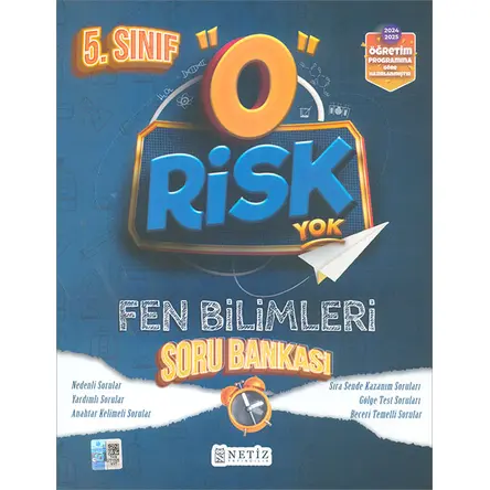 5.Sınıf Risk Yok Fen Bilimleri Soru Bankası (Kampanyalı) Netiz