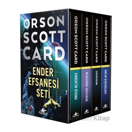 Ender Efsanesi Kutulu Özel Set (4 Kitap) - Orson Scott Card - Pegasus Yayınları