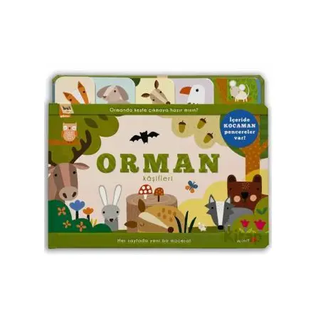 Bul ve Göster: Orman Kaşifleri - Kolektif - Uçan Fil Yayınları
