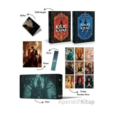Castellane Günlükleri İkili Ciltli Kutulu Set - Cassandra Clare - Artemis Yayınları