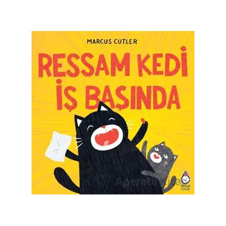 Ressam Kedi İş Başında - Marcus Cutler - Maxi Yayıncılık