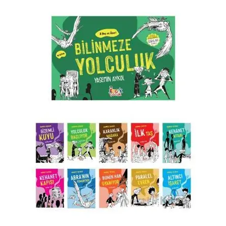 Bilinmeze Yolculuk (10 Kitap-Soru Kitapçığı) - Yasemin Aykol - Bıcırık Yayınları