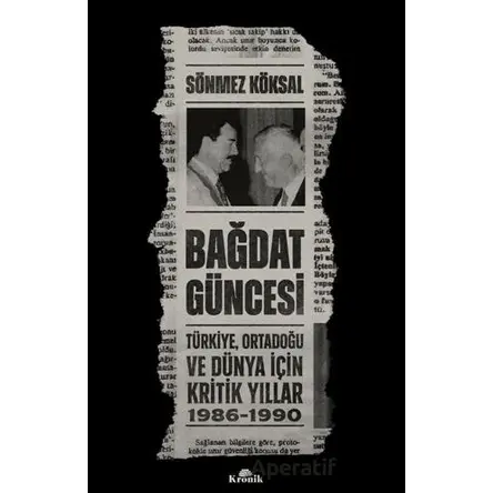 Bağdat Güncesi - Sönmez Köksal - Kronik Kitap
