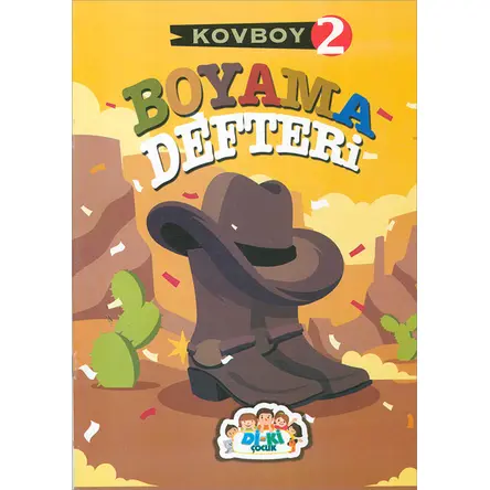 Kovboy 2 Boyama Defteri