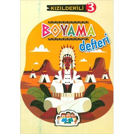 Kızılderili 3 Boyama Defteri