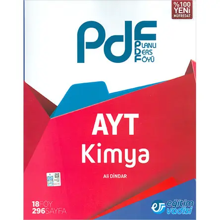 Eğitim Vadisi AYT Kimya PDF Planlı Ders Föyü