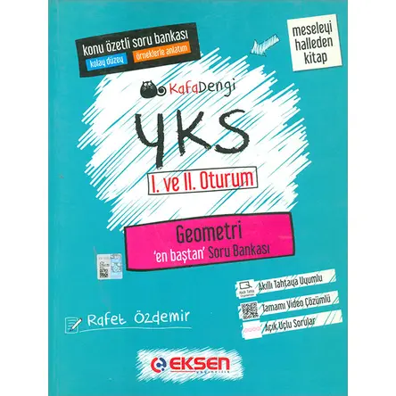 YKS TYT AYT Geometri Soru Bankası (Kampanyalı) Eksen Yayınları