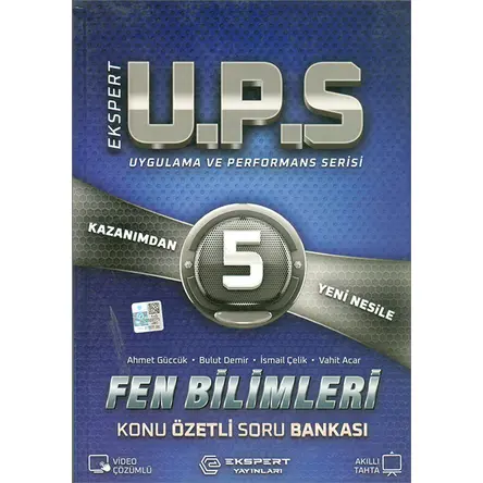 5.Sınıf UPS Fen Bilimleri Konu Özetli Soru Bankası (Kampanyalı) Ekspert Yayınları