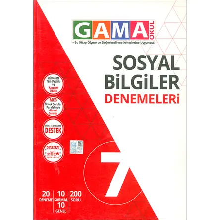 7.Sınıf Sosyal Bilgiler Denemeleri (Kampanyalı)