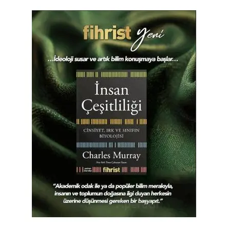 İnsan Çeşitliliği - Charles Murray - Fihrist Kitap