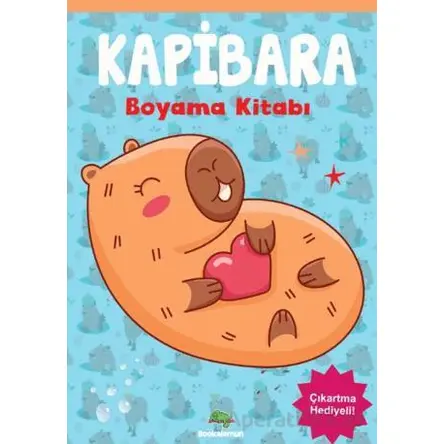 Kapibara Boyama Kitabı - Kolektif - Bookalemun Yayınevi