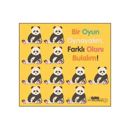 Bir Oyun Oynayalım, Farklı Olanı Bulalım! - Edicare Editora Lda - Yapı Kredi Yayınları