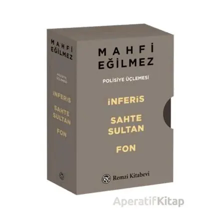 İnferis - Sahte Sultan - Fon (Kutulu Takım) - Mahfi Eğilmez - Remzi Kitabevi
