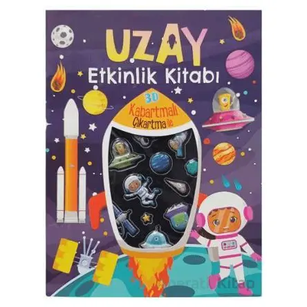 Uzay Etkinlik Kitabı (Kabartmalı Çıkartmalı) - Kolektif - Yumurcak Yayınları
